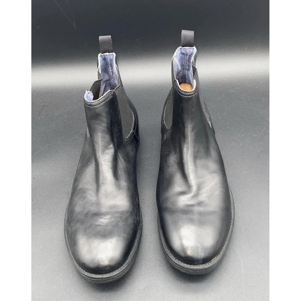 Gordon Rush Men's Cardiff Black Leather Chelsea Boots NIB Sz US 11 $245‎ Retail
